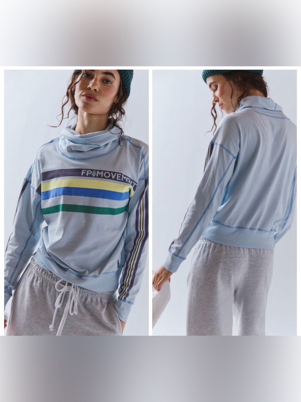 Free People Movement Long Shot Mock Neck